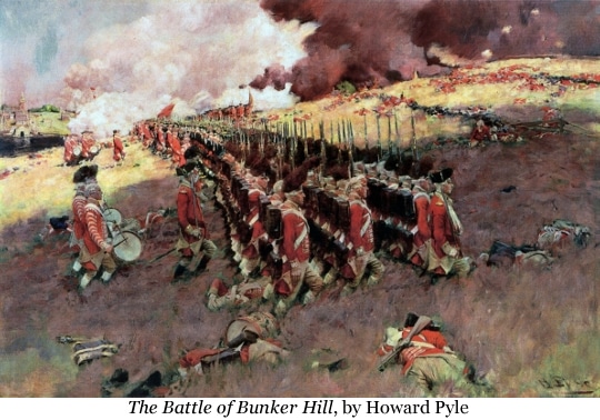 Battle of Bunker Hill Howard Pyle