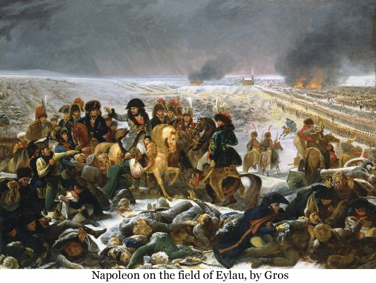 Napoleon at Eylau, by Antoine-Jean Gros