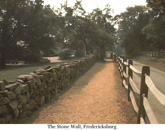 The Stone Wall, Fredericksburg