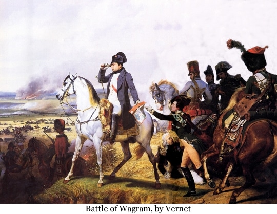 Napoleon at Wagram, by Horace Vernet